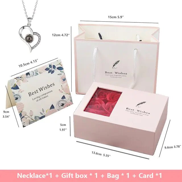 Rose Gift Box Soap Artificial Flower - Trendy Home Mart