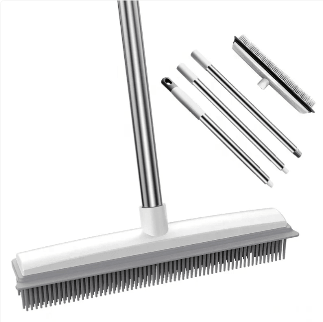 Rubber Pet Hair Broom - Trendy Home Mart