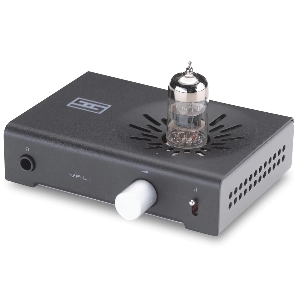 Schiit Vali 3 Beautiful Tube Hybrid Headphone Amp and Preamp - Black - Trendy Home Mart