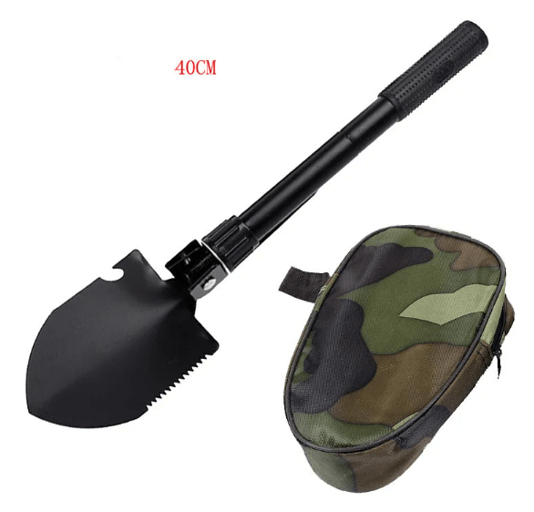 Shovel Garden Tool Stainless Steel Folding - Trendy Home Mart