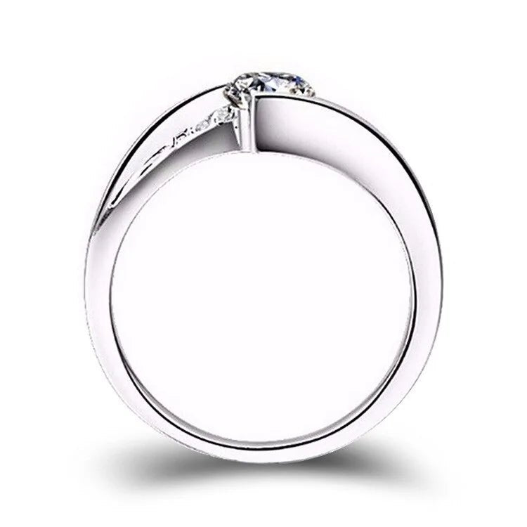 Silver Color Promise Rings - Trendy Home Mart