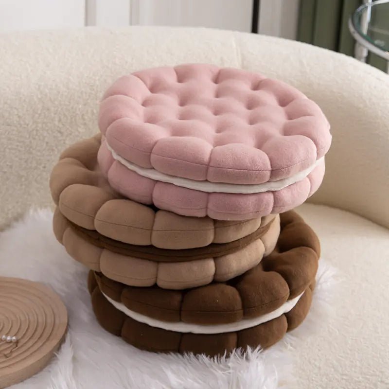 Simulation Biscuit Cushion – Plush Sofa Pillow - Trendy Home Mart