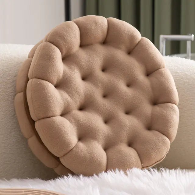 Simulation Biscuit Cushion – Plush Sofa Pillow - Trendy Home Mart