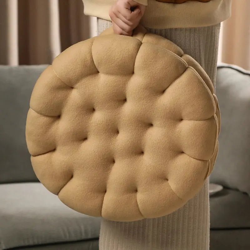 Simulation Biscuit Cushion – Plush Sofa Pillow - Trendy Home Mart