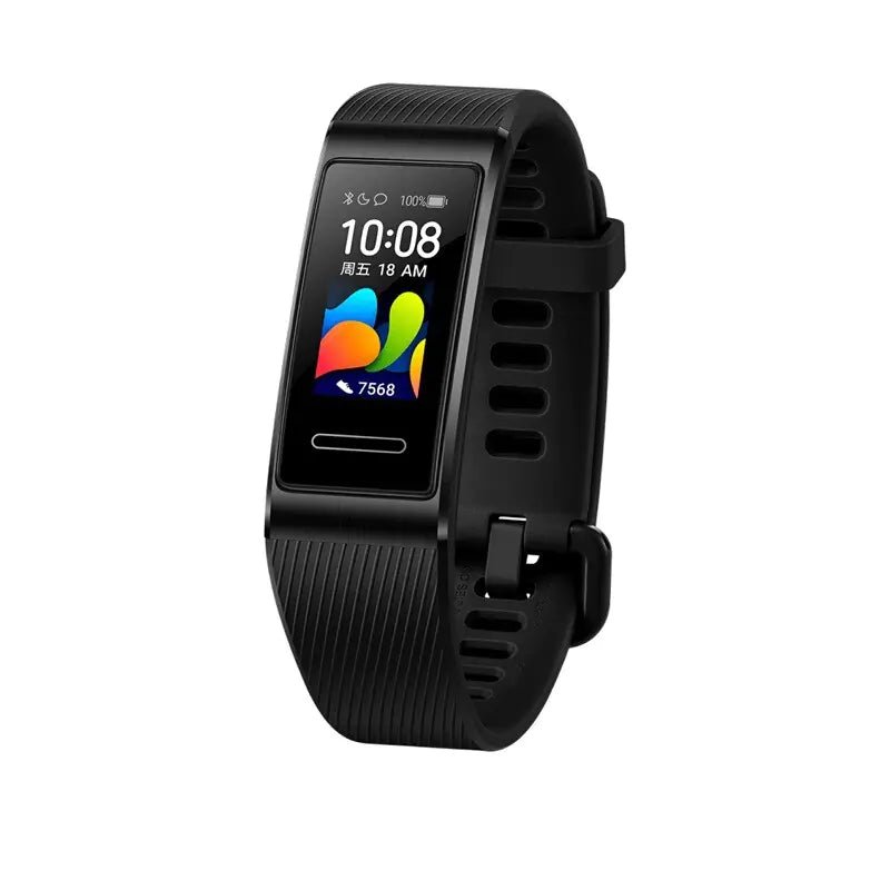 Smart Sports 4Pro Fitness Bracelet – Huawei Band 4 Style (Black, Pink, Orange) - Trendy Home Mart