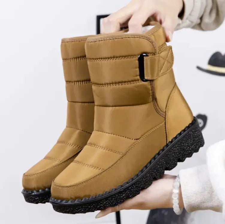 Snow Velcro Waterproof Leisure Women's Shoes - Trendy Home Mart