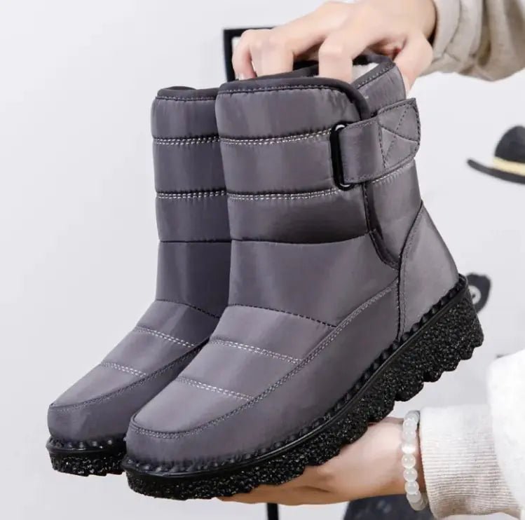 Snow Velcro Waterproof Leisure Women's Shoes - Trendy Home Mart