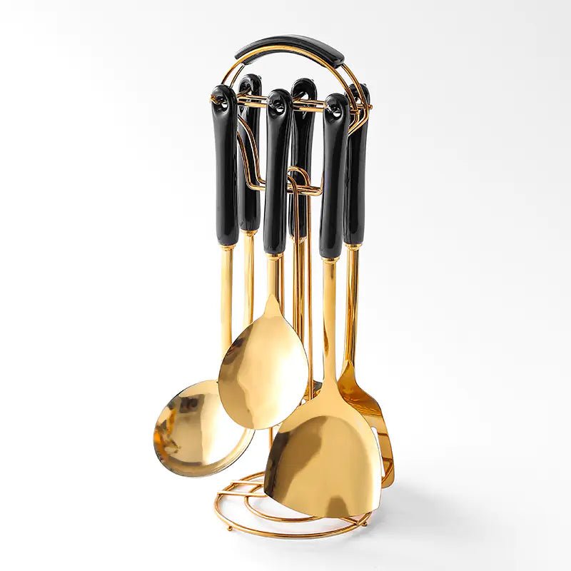 Stainless Steel Kitchen Utensils Set - Trendy Home Mart