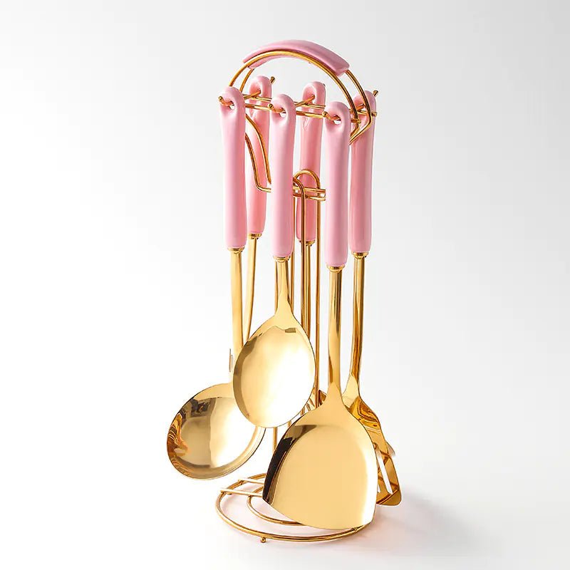 Stainless Steel Kitchen Utensils Set - Trendy Home Mart