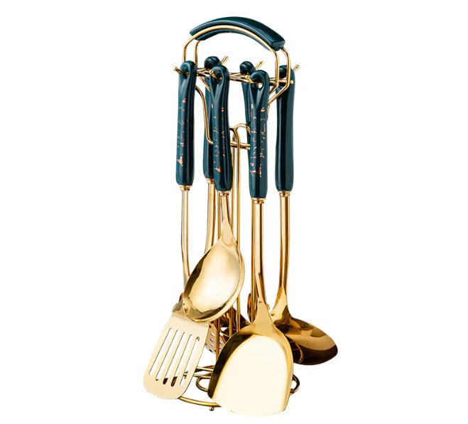 Stainless Steel Kitchen Utensils Set - Trendy Home Mart