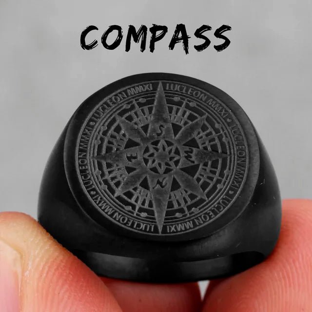 Stainless Steel Men Rings - Trendy Home Mart