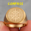 Stainless Steel Men Rings - Trendy Home Mart