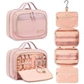Travel Hanging Toiletry & Jewelry Organizer Bag – Pink, 10×7.2×4.2″ - Trendy Home Mart
