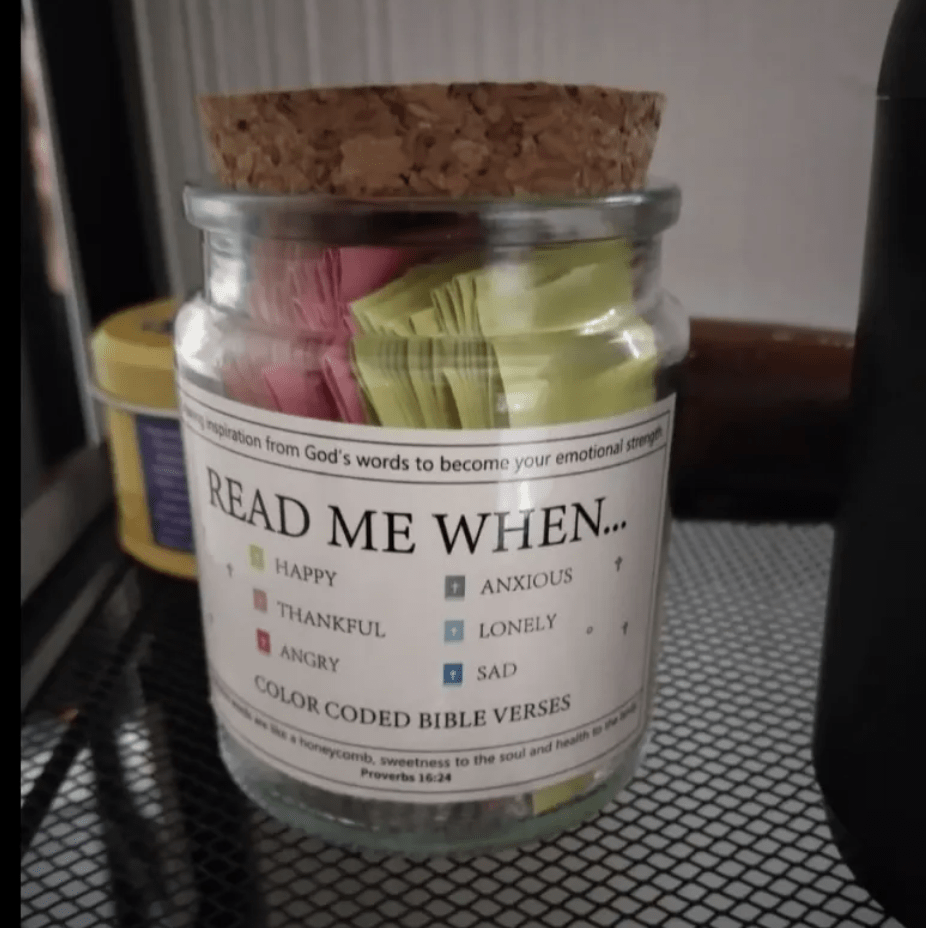 Verse Jar – Inspirational Gift - Trendy Home Mart