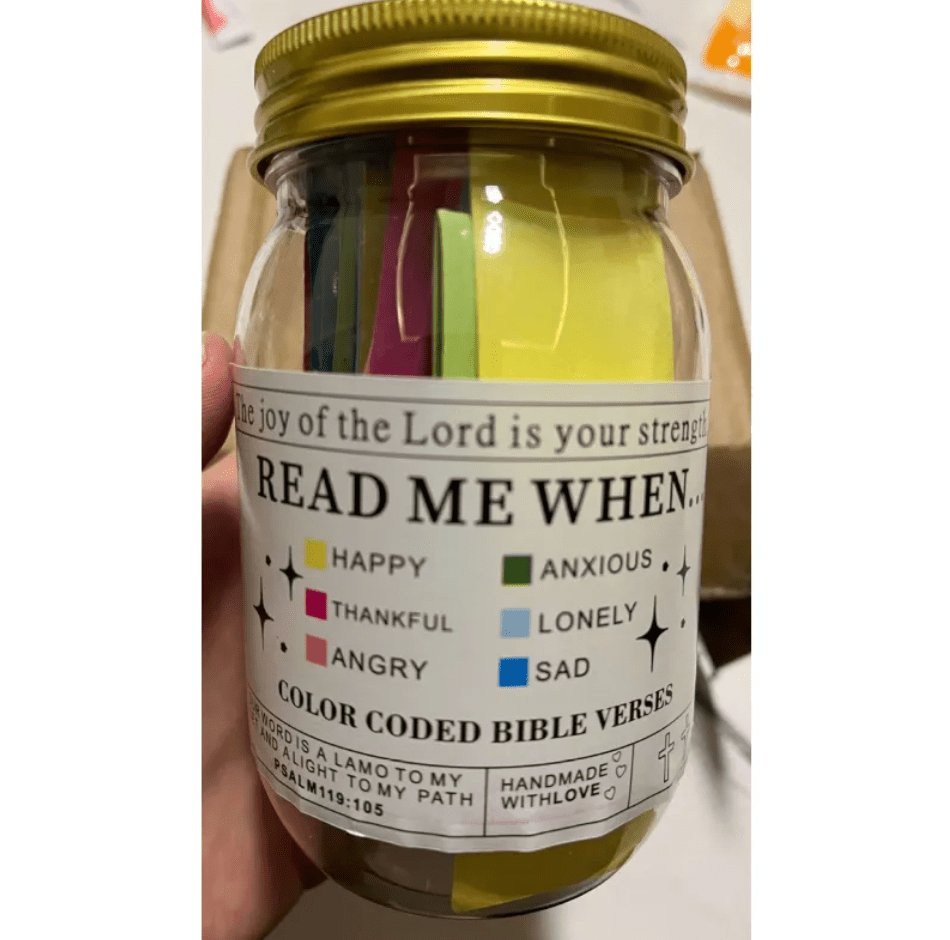 Verse Jar – Inspirational Gift - Trendy Home Mart
