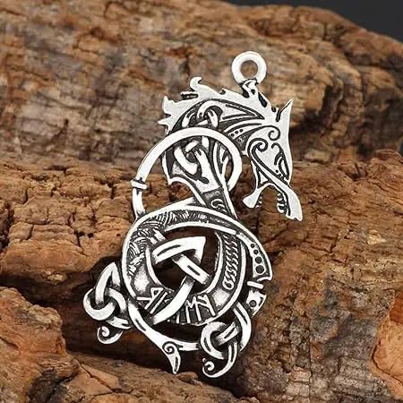 Viking Dragon Pendant Necklace - Trendy Home Mart