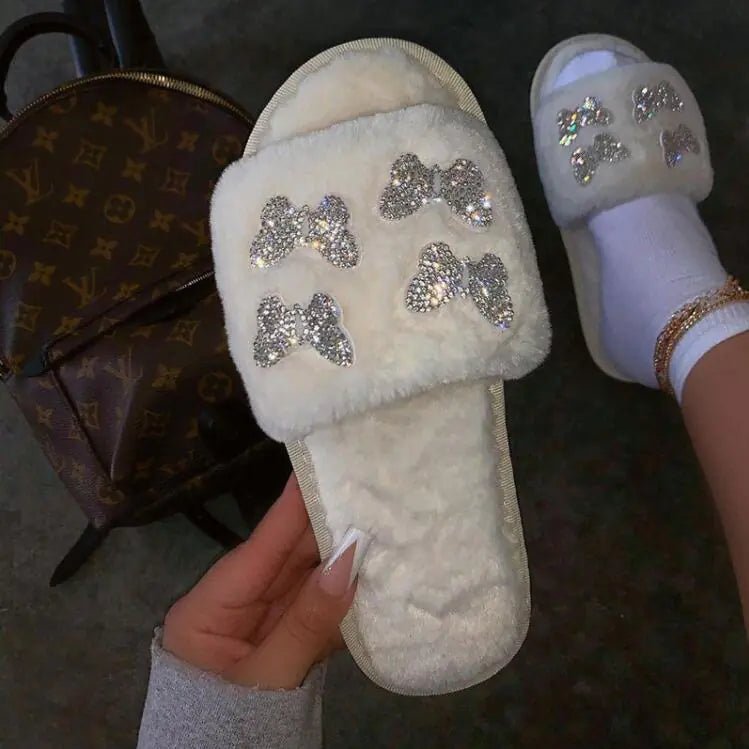 Warm Cotton Flat - Bottom Women's Shoes - Trendy Home Mart