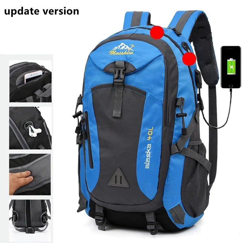 Waterproof Camping Travel Backpack - Trendy Home Mart