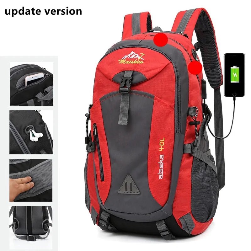 Waterproof Camping Travel Backpack - Trendy Home Mart
