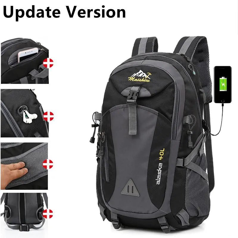 Waterproof Camping Travel Backpack - Trendy Home Mart