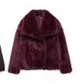 Winter Plush Coat Fashion Thicken Lapel Outwear Casual Long Sleeve Tops Womens Clothing - Trendy Home Mart