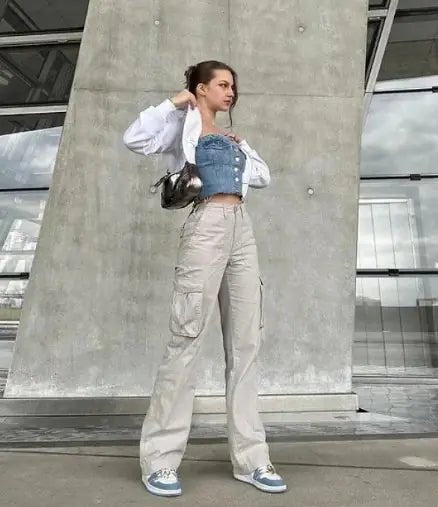 Women's Adjustable Cargo Pants – Streetwear Fit - Trendy Home Mart