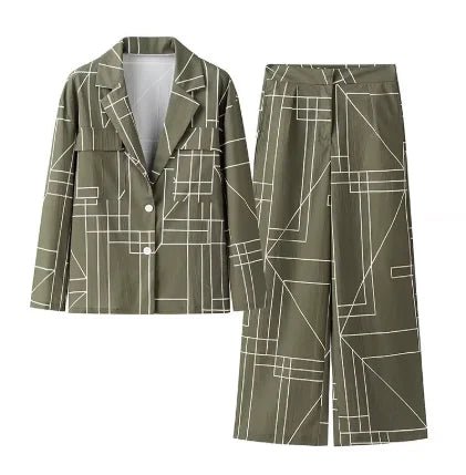 Women's Blazer & Pants Set - Trendy Home Mart