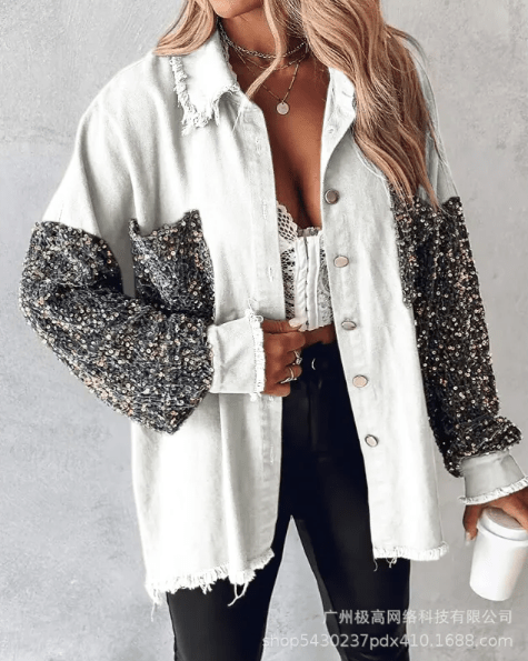Women's Clothing Off-shoulder Serpentine Top - Trendy Home Mart