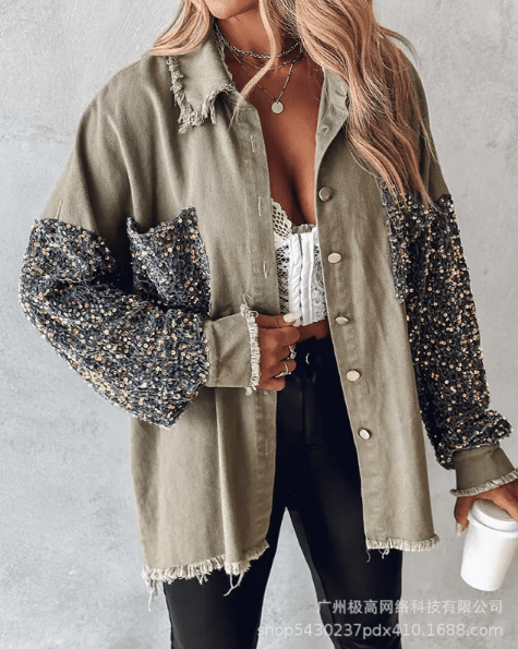 Women's Clothing Off-shoulder Serpentine Top - Trendy Home Mart