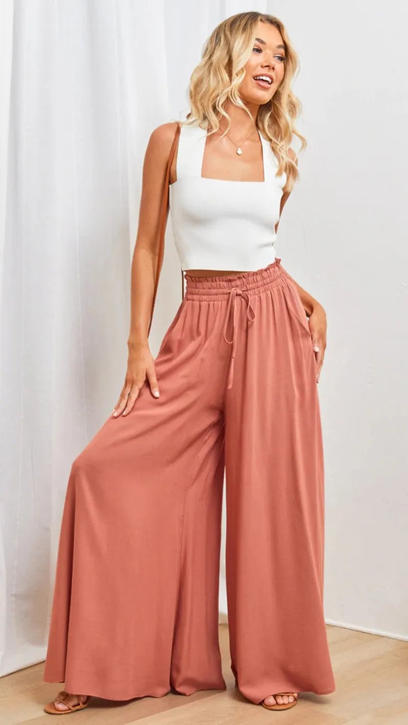 Women’s Loose Casual Fashion Trousers - Trendy Home Mart