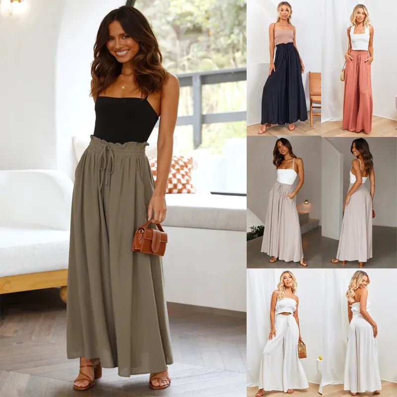 Women’s Loose Casual Fashion Trousers - Trendy Home Mart