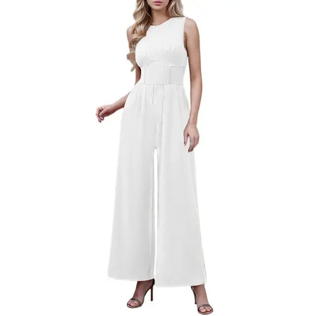 Women's Summer Ribbed Jumpsuits - Trendy Home Mart