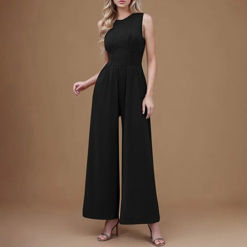 Women's Summer Ribbed Jumpsuits - Trendy Home Mart