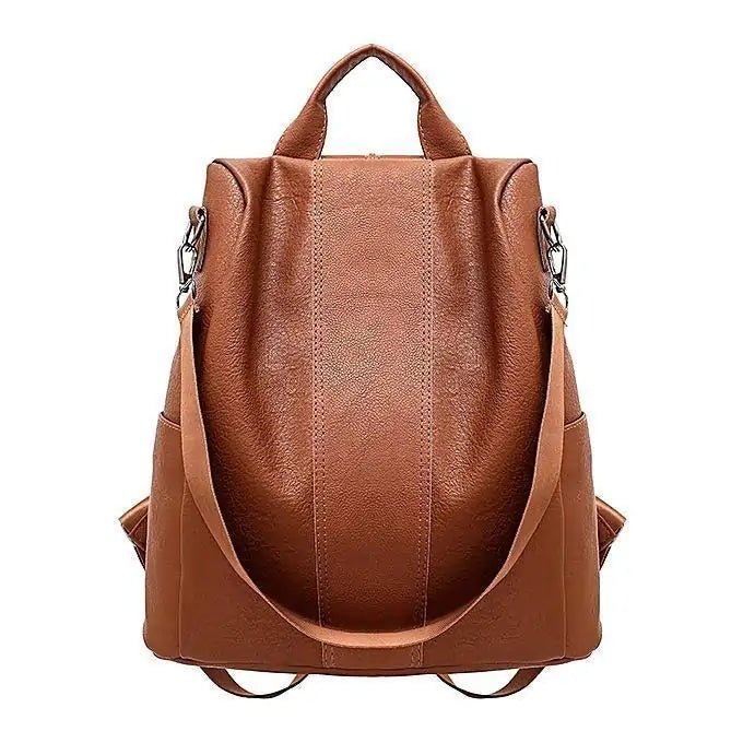 Womens Travel Leather Backpack - Trendy Home Mart