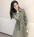 Women's Woolen Skirt Coat - Trendy Home Mart