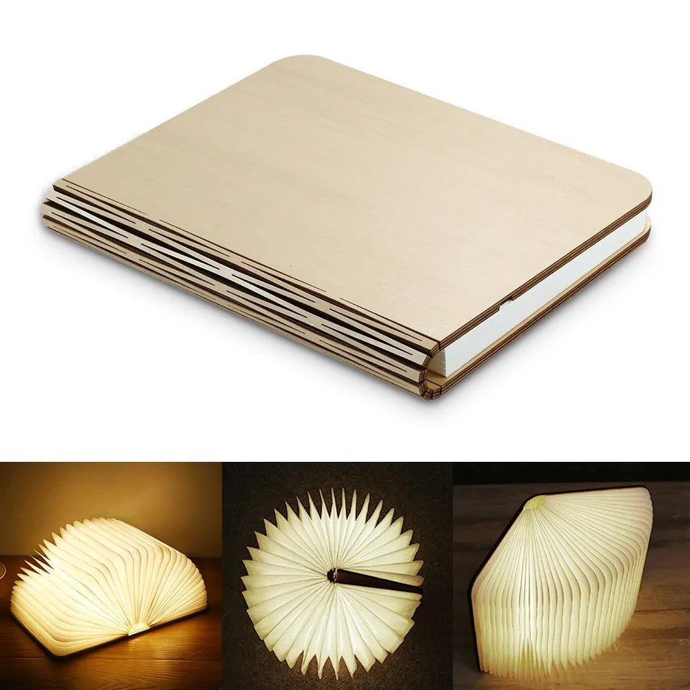 Wooden Book lamp - Trendy Home Mart