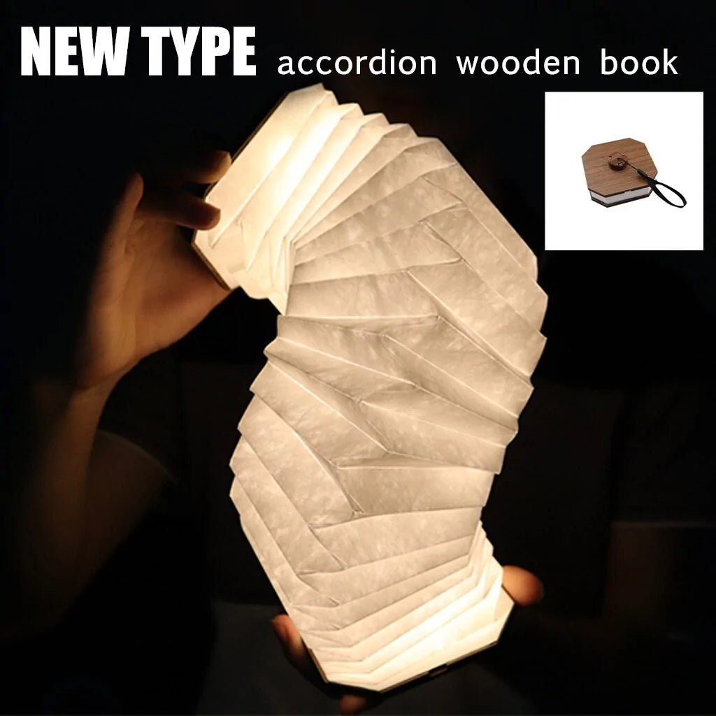 Wooden Book lamp - Trendy Home Mart