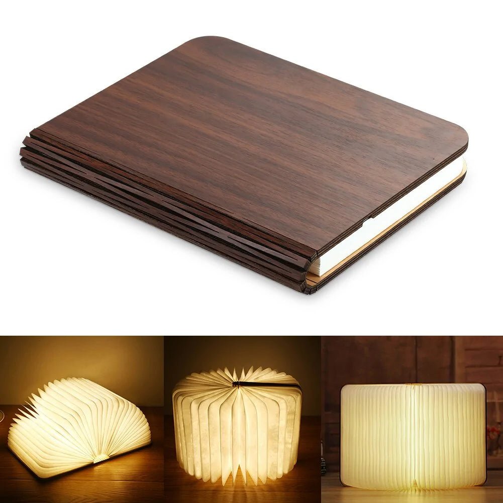 Wooden Book lamp - Trendy Home Mart
