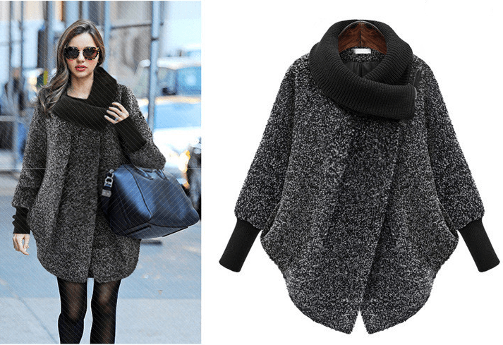 Wool Coat, Sweater, Women's Clothing - Trendy Home Mart