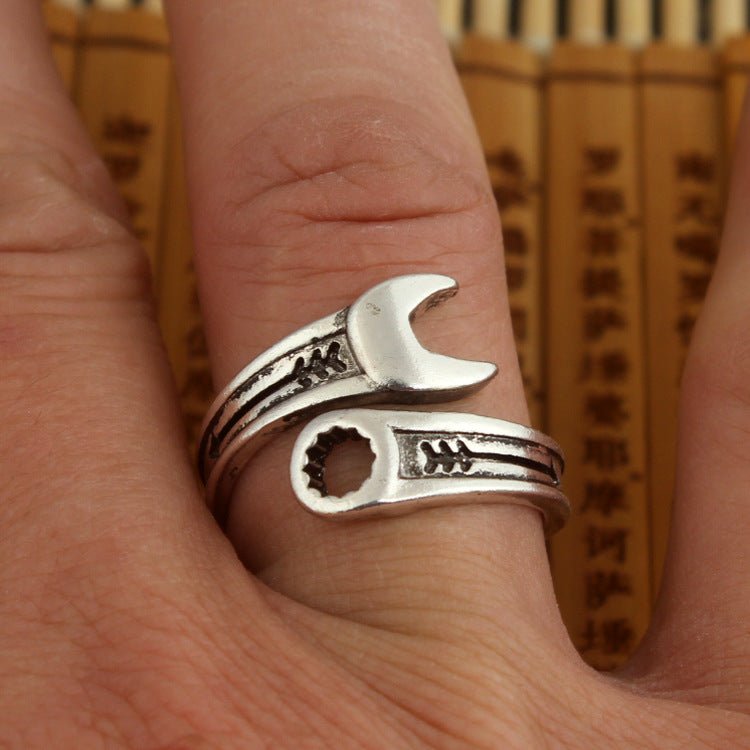 Wrench Letter Opener Men's Ring Jewelry - Trendy Home Mart