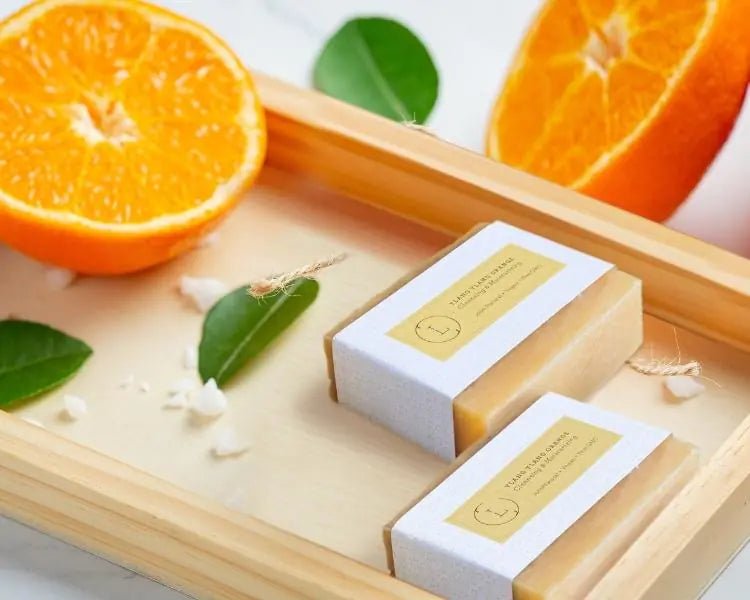 Yalng Yalng Orange Natural Soap Bar - Trendy Home Mart